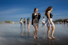 Place Gambetta, Bordeaux Ranska, 2014.